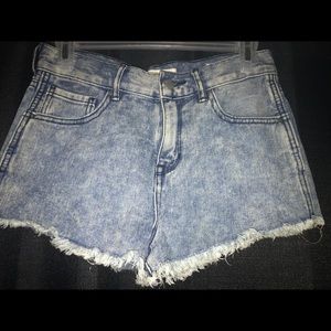 high rise shorts